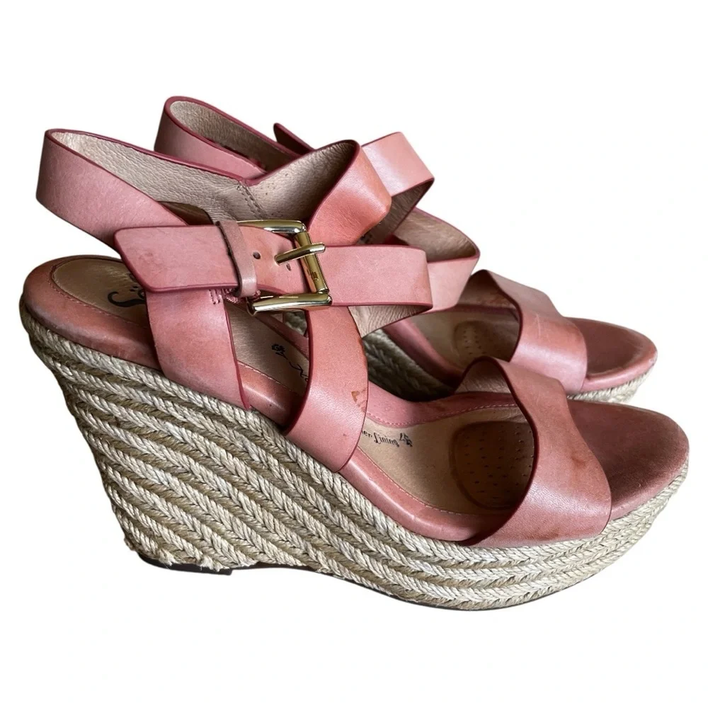 Sofft Primrose Espadrille Wedge Sandal size 9